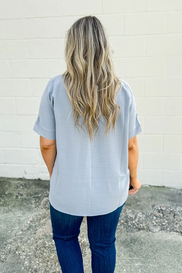 Zenana Necklaces All You Need Airflow Top Sleet