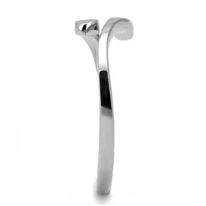 Rings Green CJE3261 Wholesale Womens Stainless Steel Minimal Ring