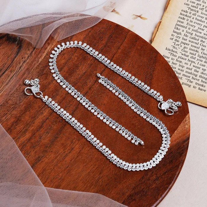 Teejh Rings Teejh Ireen Silver Anklets