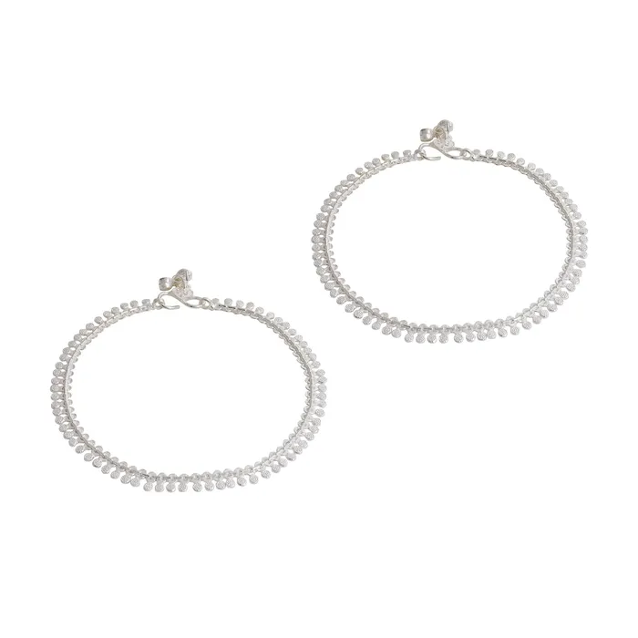Teejh Rings Teejh Ireen Silver Anklets