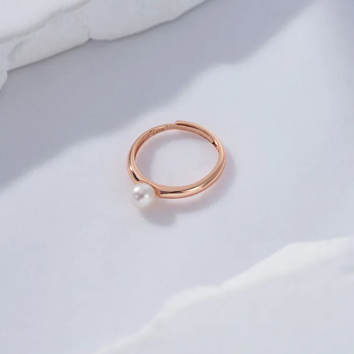 Rings Elegant Freshwater Pearl Ring WR00169 Pearly Lustre