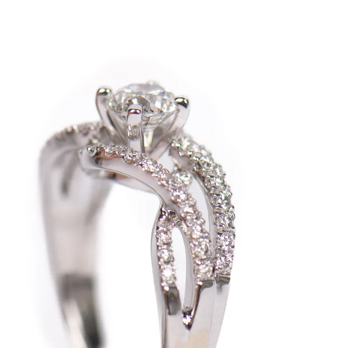 Rings STORE 5a Luxury Preowned Goods PreOwned Diamond Twist Engagement Ring