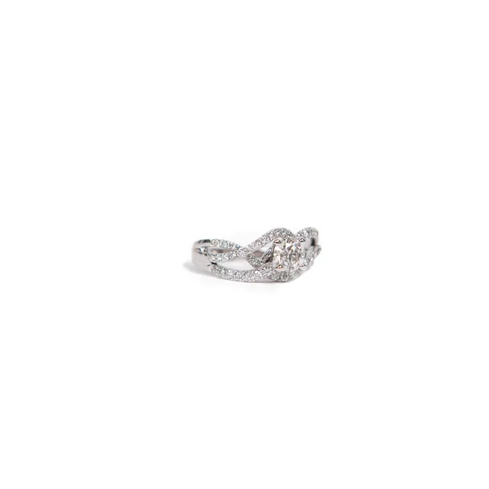 Rings STORE 5a Luxury Preowned Goods PreOwned Diamond Twist Engagement Ring