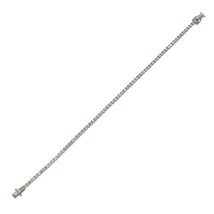 3ctw Diamond 14K White Gold Tennis Bracelet Croghans Bracelets