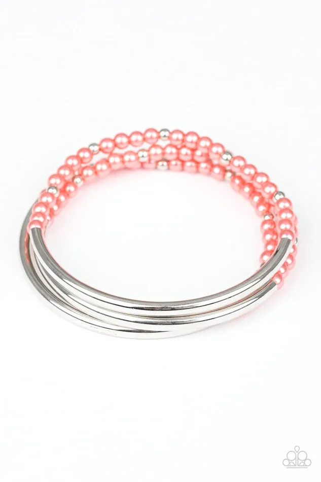 Bracelets Paparazzi Jewelry Paparazzi Bracelet City Pretty Orange
