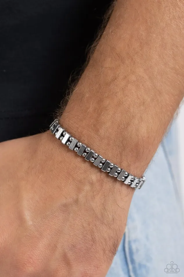 Bracelets Paparazzi Jewelry Paparazzi Bracelet Fortune Favors The Fierce Silver