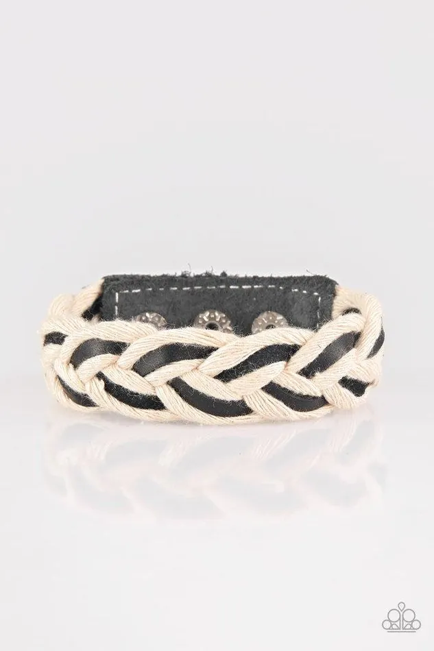 Bracelets Paparazzi Jewelry Paparazzi Bracelet Outback Outlaw Black