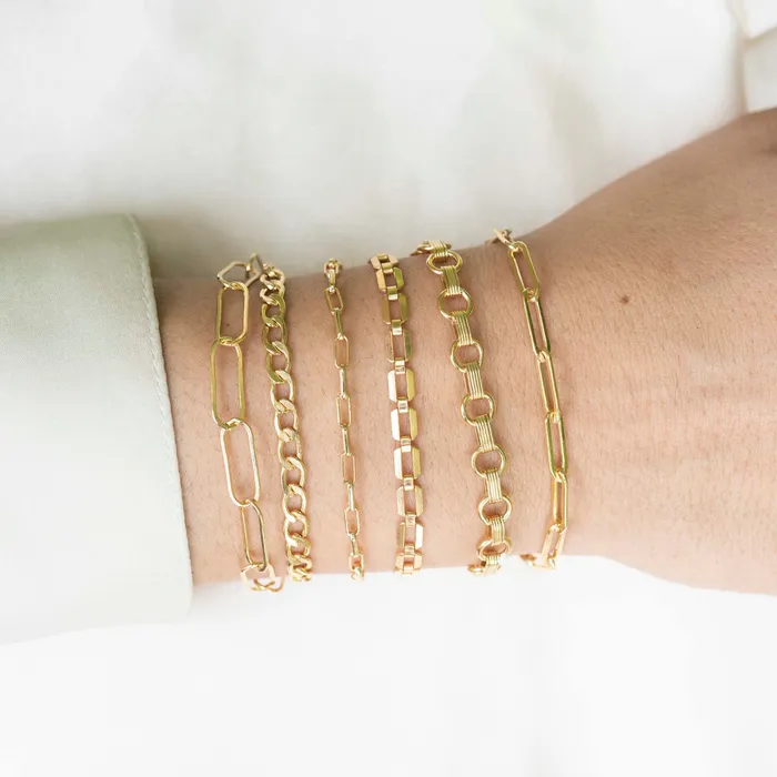 Gold Filled Loops Bracelet TheRoseGypsy Bracelets