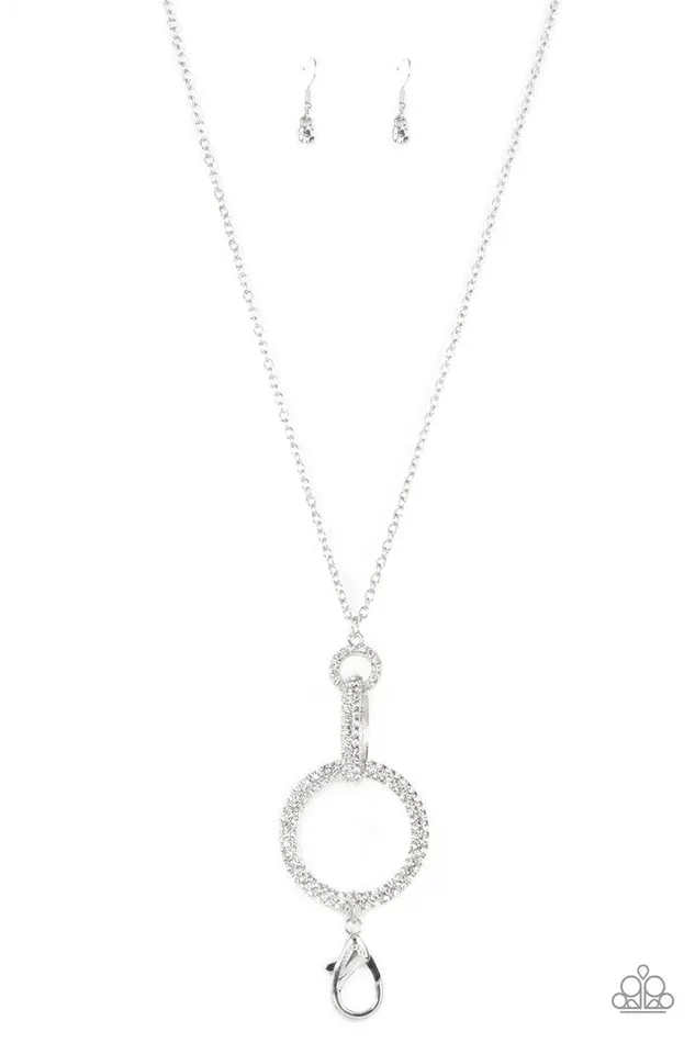 Necklaces Paparazzi Jewelry Paparazzi Necklace Radiant Ringleader White