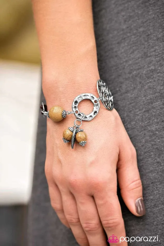 Paparazzi Bracelet Country Girl Yellow Paparazzi Jewelry Bracelets