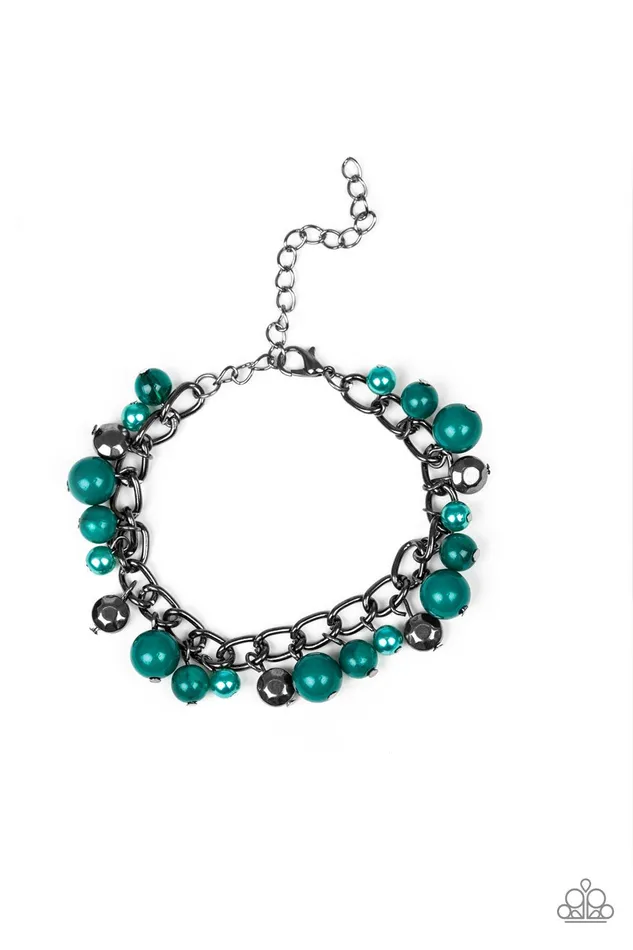 Paparazzi Jewelry Bracelets Paparazzi Bracelet Hold My Drink Green