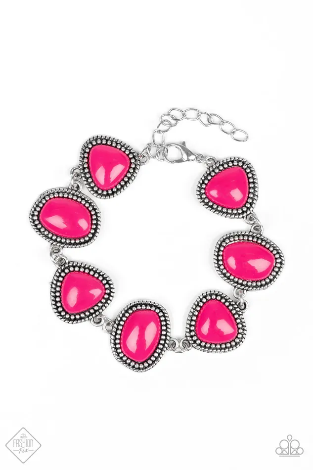Paparazzi Jewelry Bracelets Paparazzi Bracelet Vividly Vixen Pink