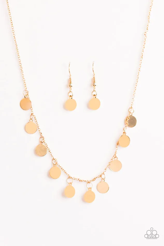 Paparazzi Jewelry Necklaces Paparazzi Necklace At First SPOTLIGHT Gold