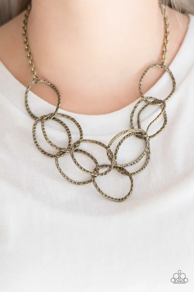 Paparazzi Jewelry Necklaces Paparazzi Necklace Circus Royale Brass