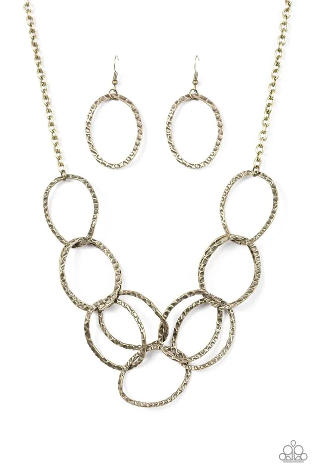 Paparazzi Jewelry Necklaces Paparazzi Necklace Circus Royale Brass