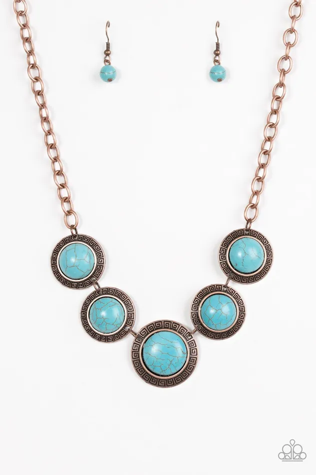 Paparazzi Jewelry Necklaces Paparazzi Necklace Mountain Roamer Copper