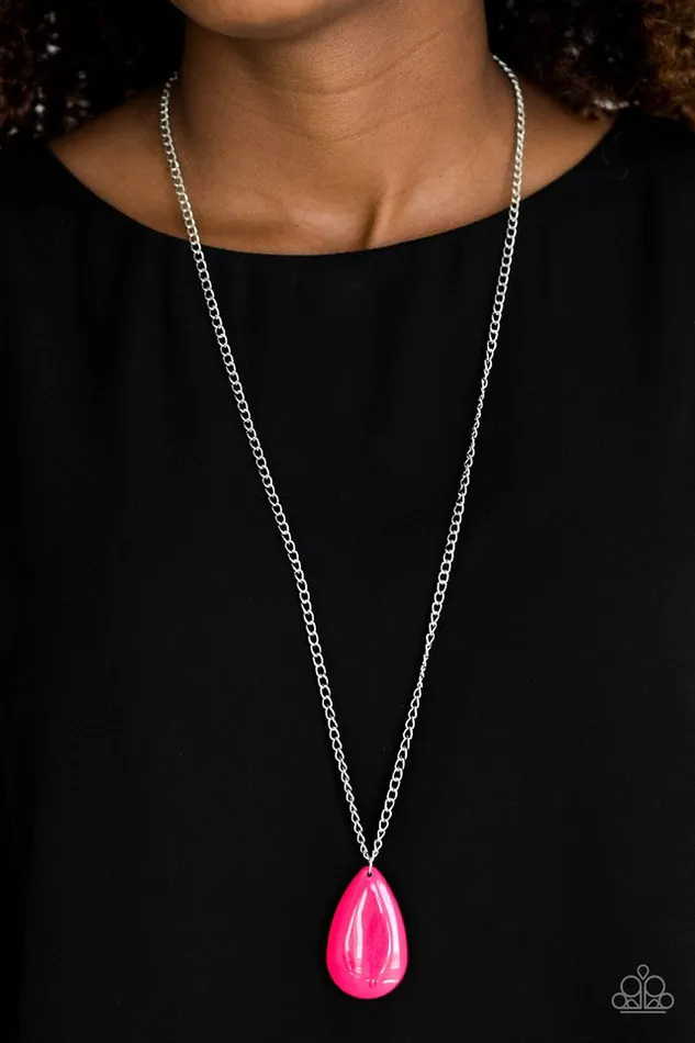 Paparazzi Jewelry Necklaces Paparazzi Necklace So PopYOUlar Pink