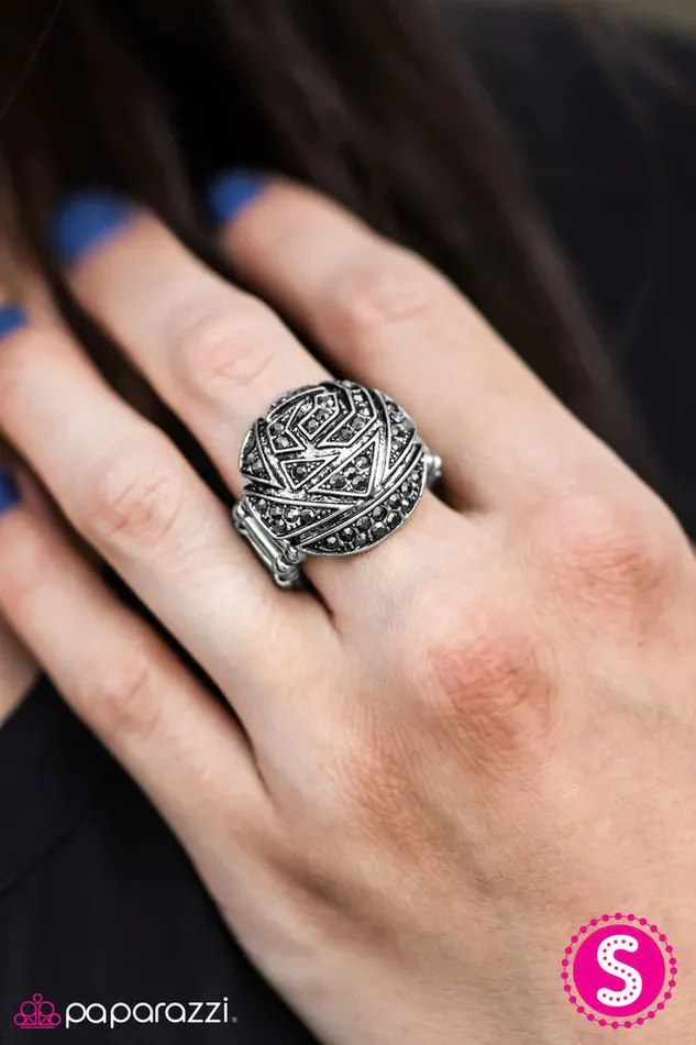 Paparazzi Jewelry Rings Paparazzi Ring Armed To The Teeth Silver