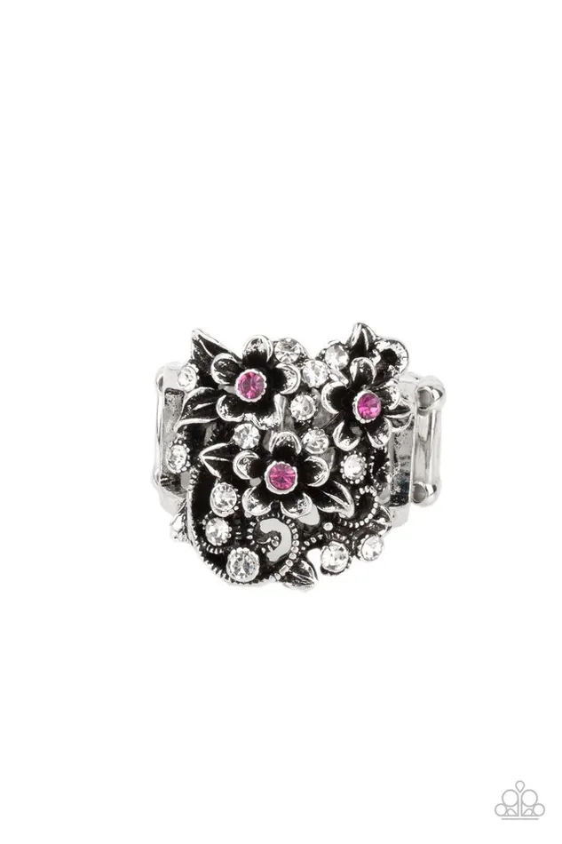 Paparazzi Jewelry Rings Paparazzi Ring Perfectly Perennial Pink