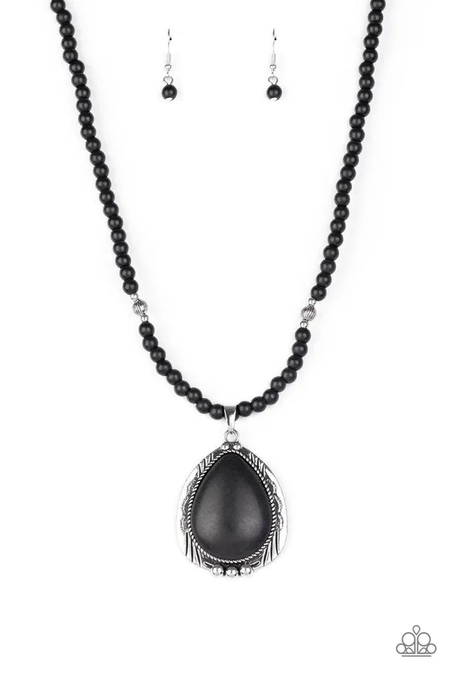 Paparazzi Necklace Evolution Black Paparazzi Jewelry Necklaces