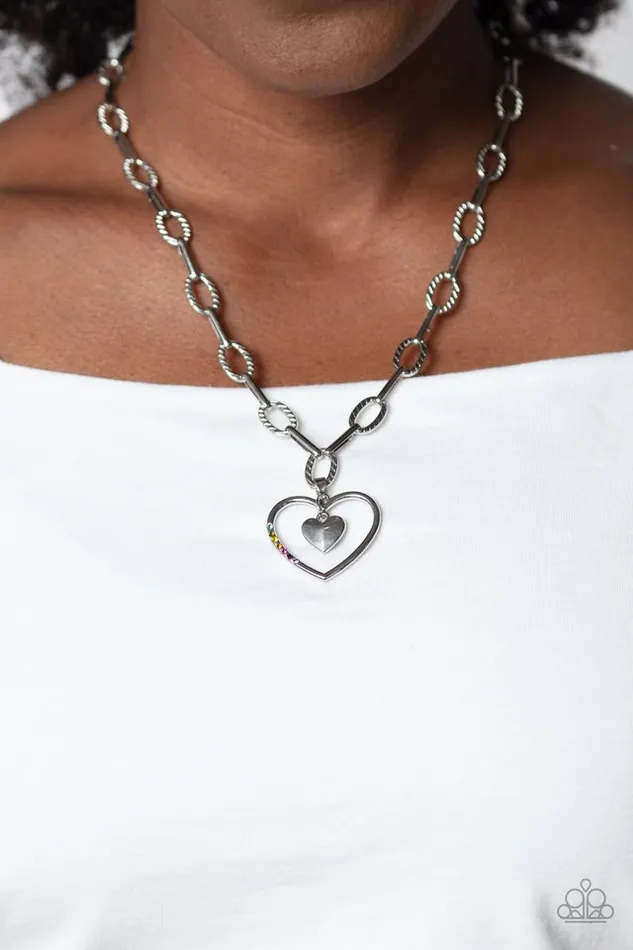 Paparazzi Necklace Refulgent Romance Multi Paparazzi Jewelry Necklaces