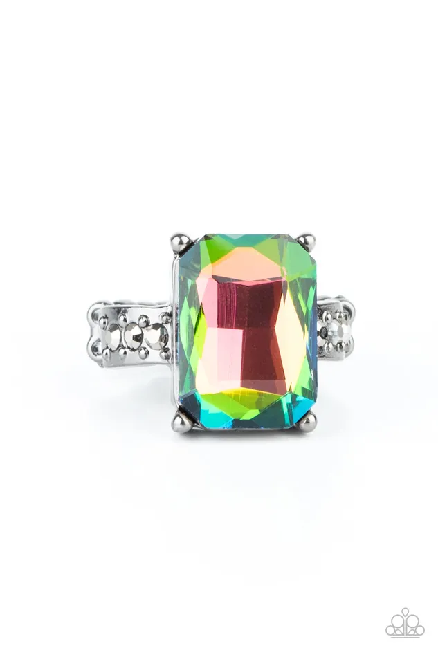 Paparazzi Ring Bring Down the POWERHOUSE Multi Paparazzi Jewelry Rings