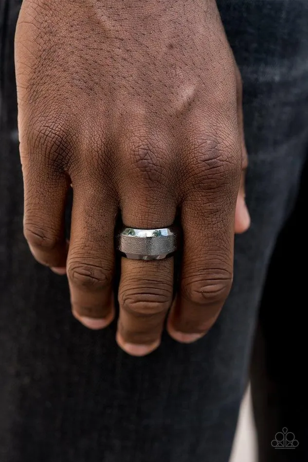 Paparazzi Ring Checkmate Black Paparazzi Jewelry Rings