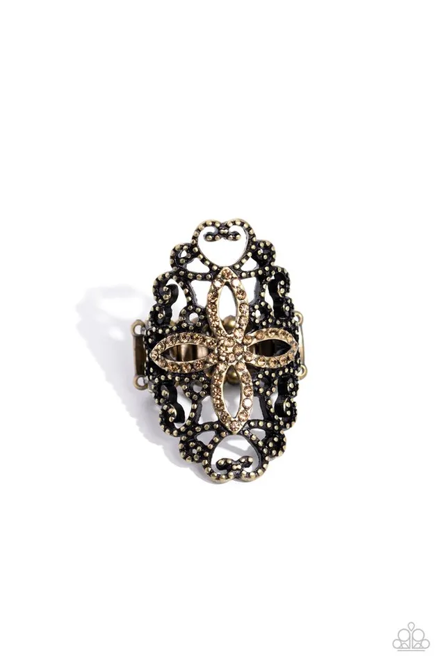 Paparazzi Ring Fabulous Filigree Brass Paparazzi Jewelry Rings