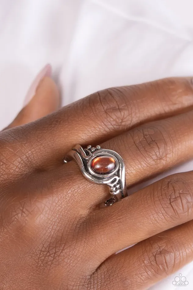 Rings Paparazzi Jewelry Paparazzi Ring Casually Chromatic Brown