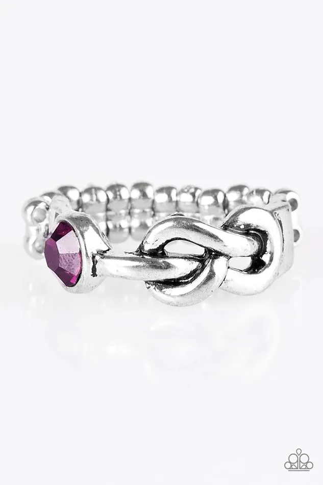 Rings Paparazzi Jewelry Paparazzi Ring Infinite POSHibilities Purple