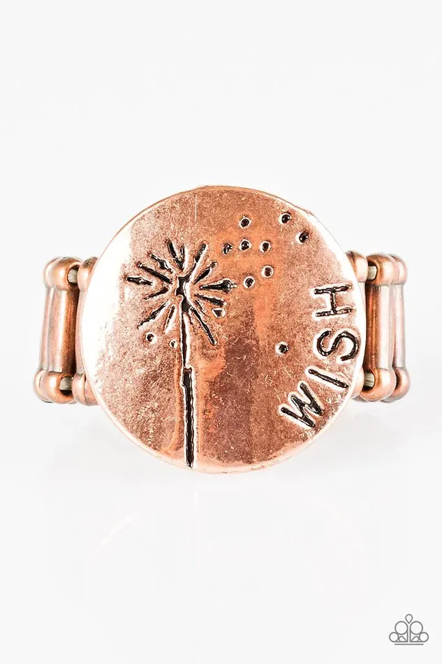 Rings Paparazzi Jewelry Paparazzi Ring Never Stop Wishing Copper