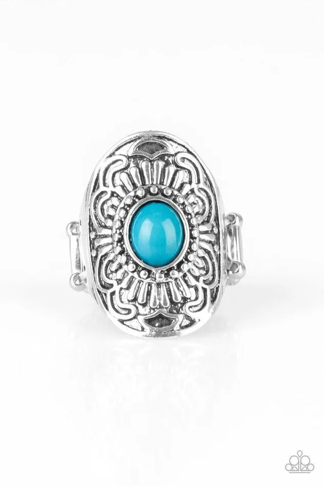 Rings Paparazzi Ring The ZEST Of The ZEST Blue Paparazzi Jewelry