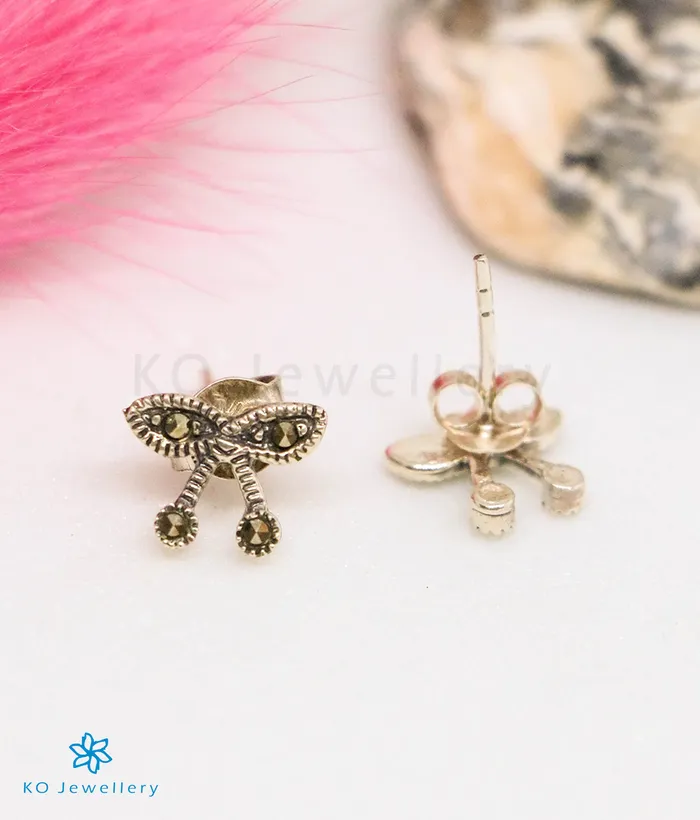 Marcasite The Samanvana Silver Marcasite Earrings Earrings