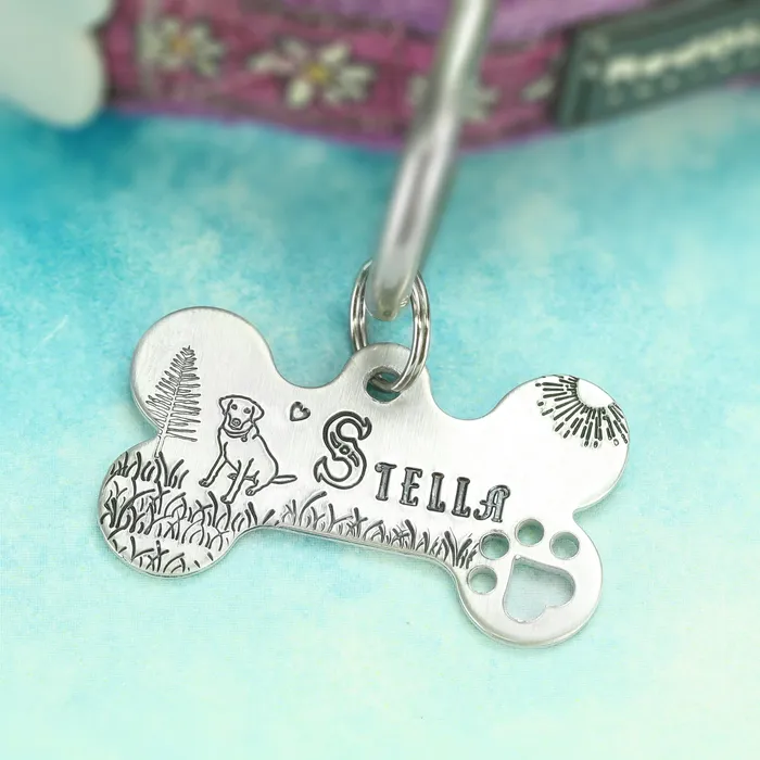 Necklaces DS 14 Tall Heart Metal Design Stamp 15mm Beaducation Original