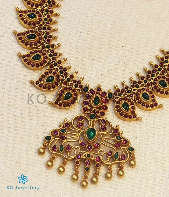 Silversmith Necklaces The Kadamba Silver Mango Necklace