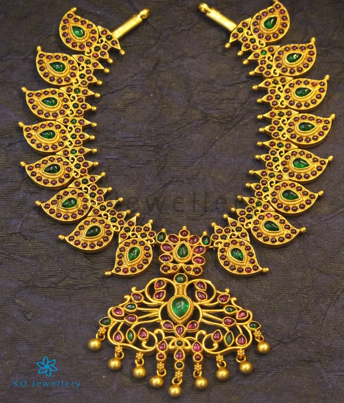 Silversmith Necklaces The Kadamba Silver Mango Necklace