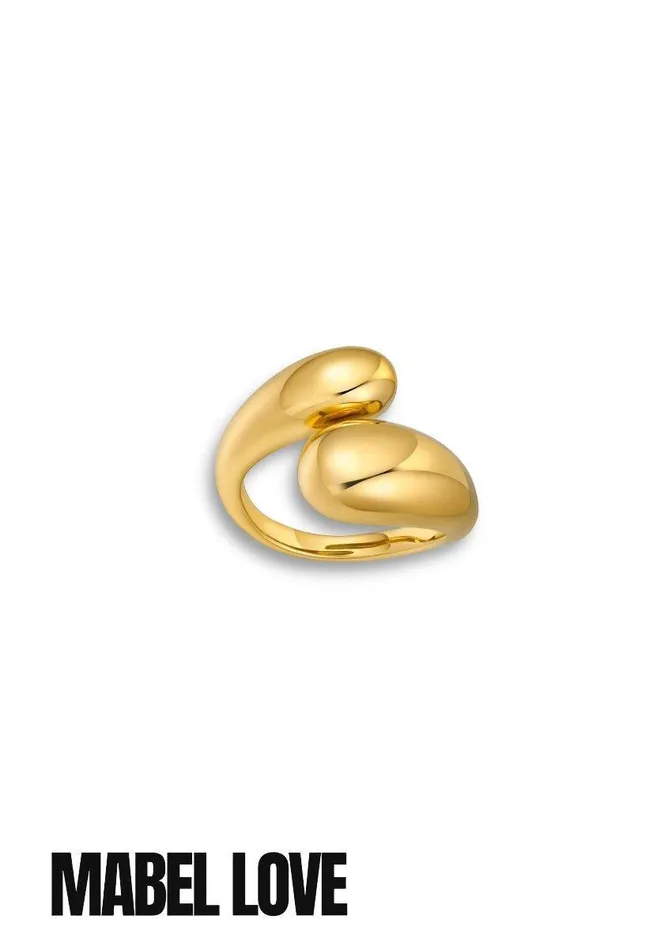 Mabel Love Boutique Chunky Drop Adjustable Ring Rings