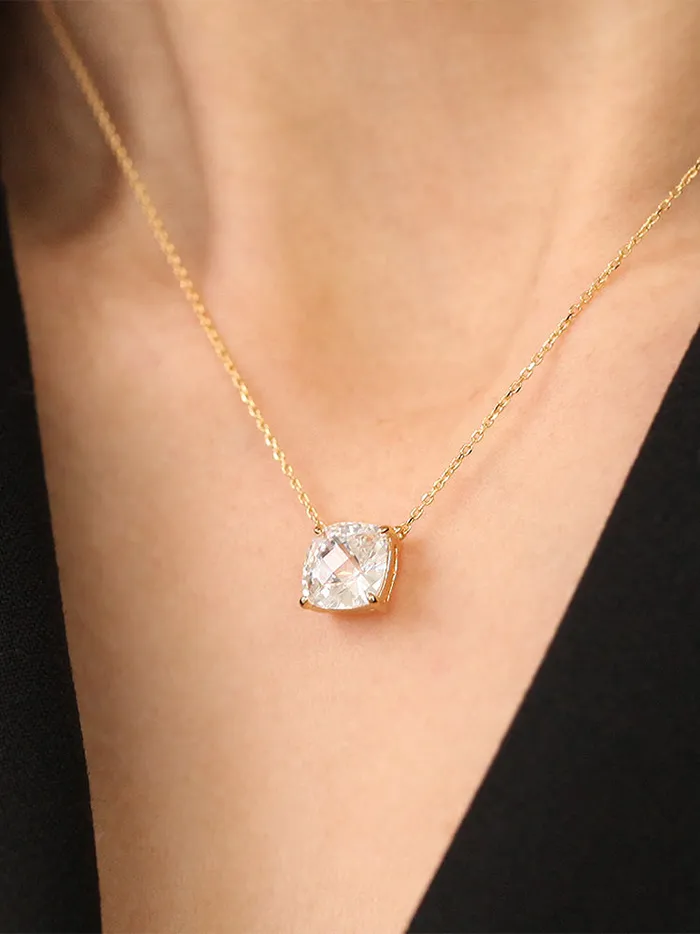 MinimalBijoux Necklaces 925 Silver Classic Cubic Necklace