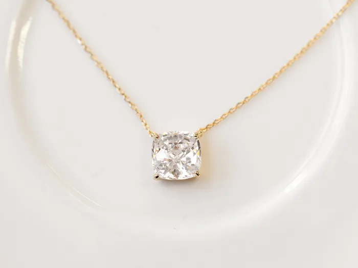 MinimalBijoux Necklaces 925 Silver Classic Cubic Necklace