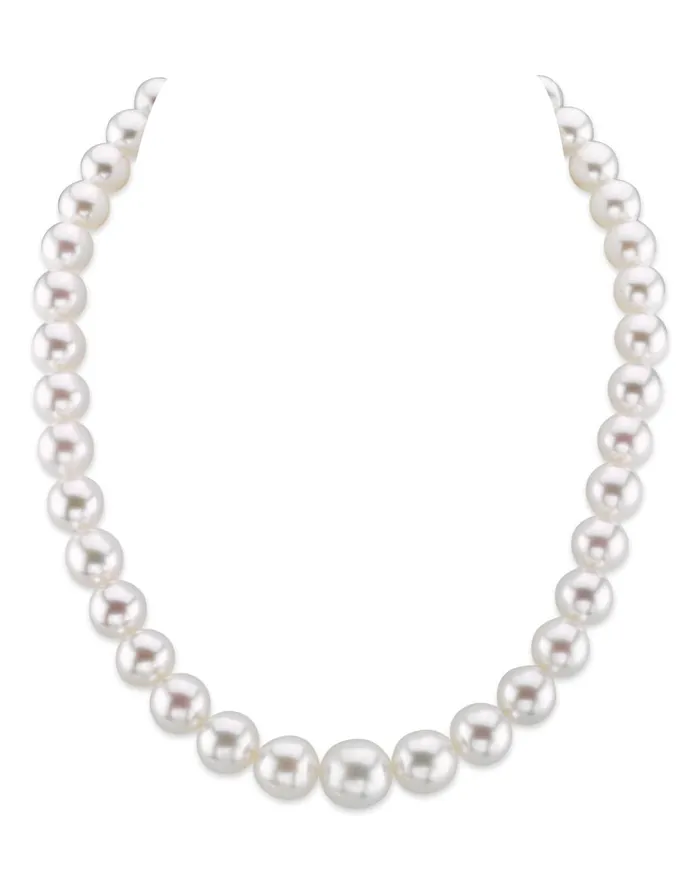 Necklaces SPT White South Sea Pearl Necklace 90120mm AAAA Quality