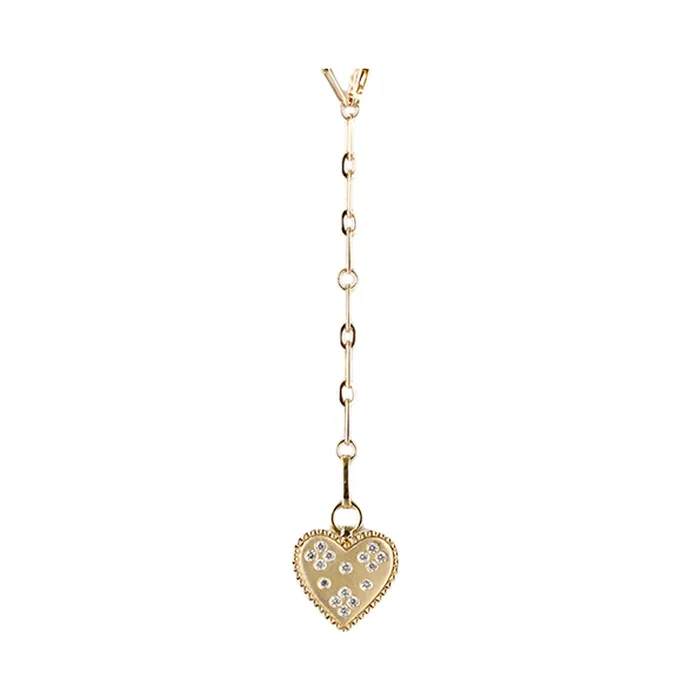 14Kt Yellow Gold Diamond 14Ctw Necklace Gems One Necklaces