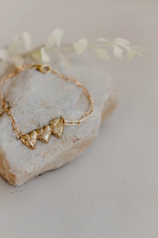 Holy Family Hearts Consecration Bracelet The Little Catholic Bracelets