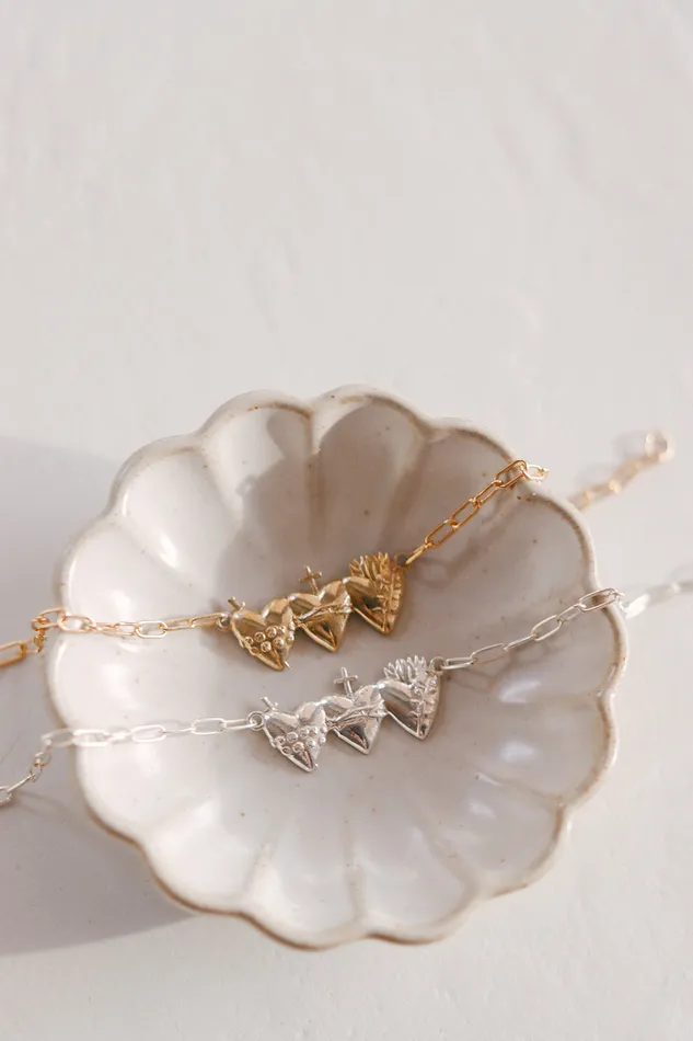 Holy Family Hearts Consecration Bracelet The Little Catholic Bracelets