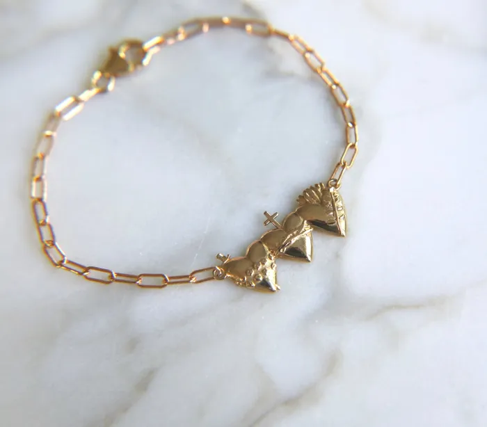 Holy Family Hearts Consecration Bracelet The Little Catholic Bracelets