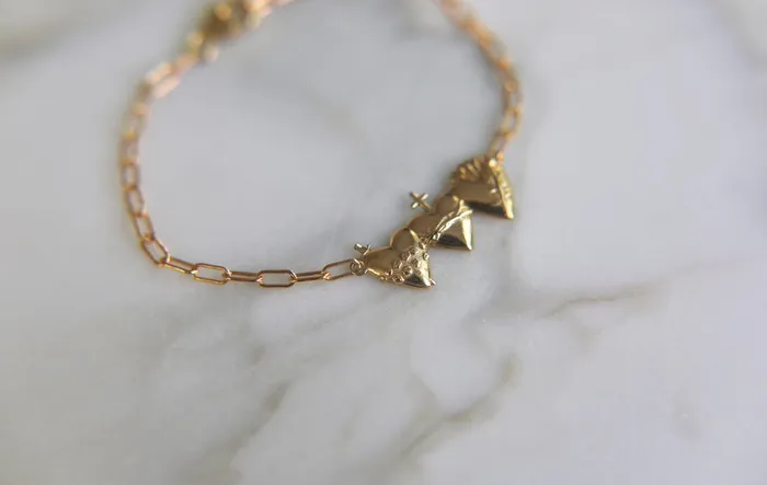 Holy Family Hearts Consecration Bracelet The Little Catholic Bracelets