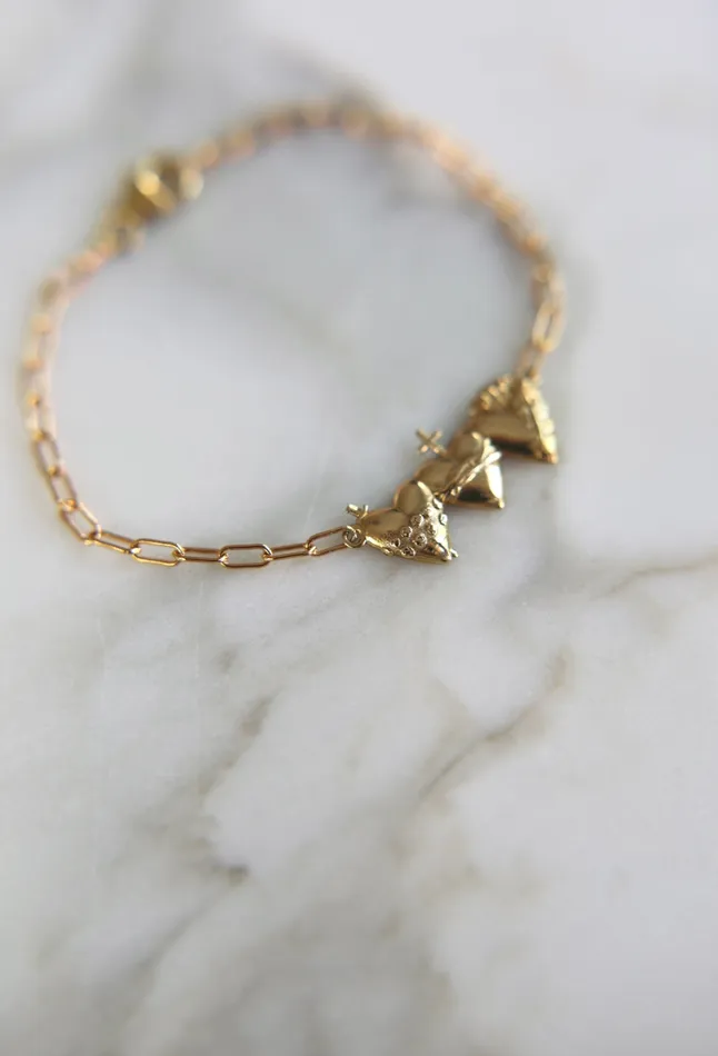 Holy Family Hearts Consecration Bracelet The Little Catholic Bracelets