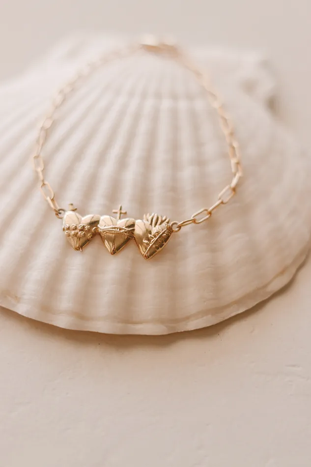 Holy Family Hearts Consecration Bracelet The Little Catholic Bracelets