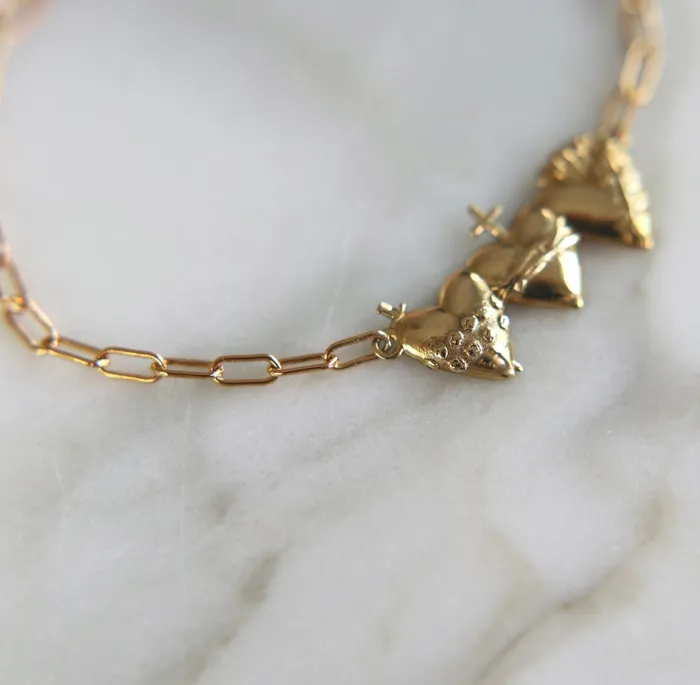 Holy Family Hearts Consecration Bracelet The Little Catholic Bracelets