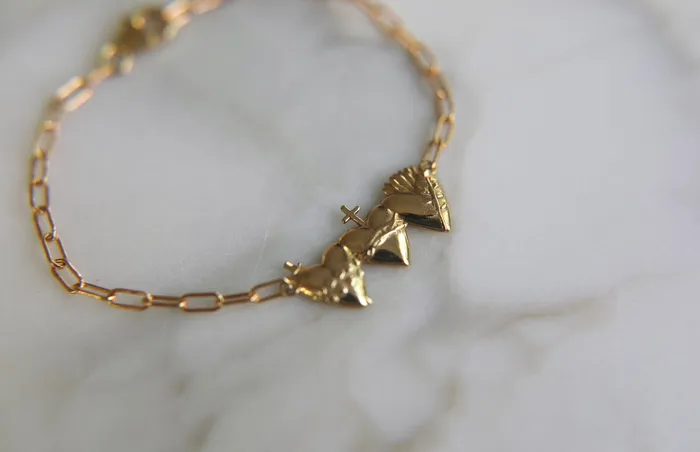 Holy Family Hearts Consecration Bracelet The Little Catholic Bracelets