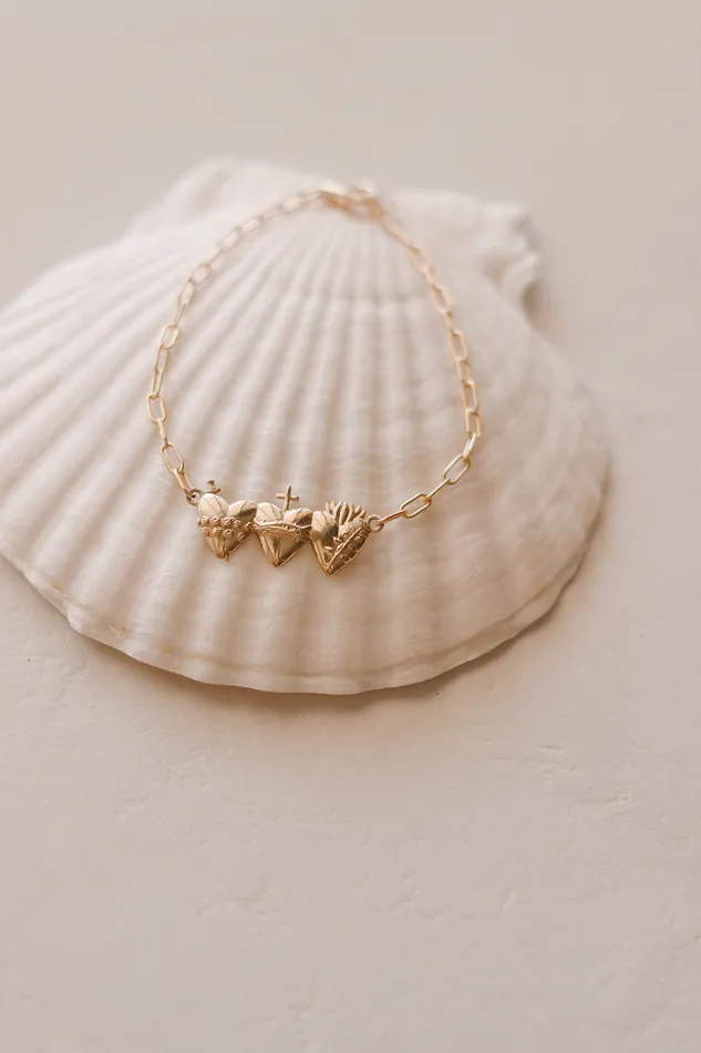 Holy Family Hearts Consecration Bracelet The Little Catholic Bracelets